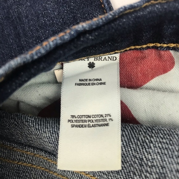 Lucky Brand Women’s Size 6/28 Sweet N Low Mid Rise Dark Wash Denim Blue… - Picture 11 of 12